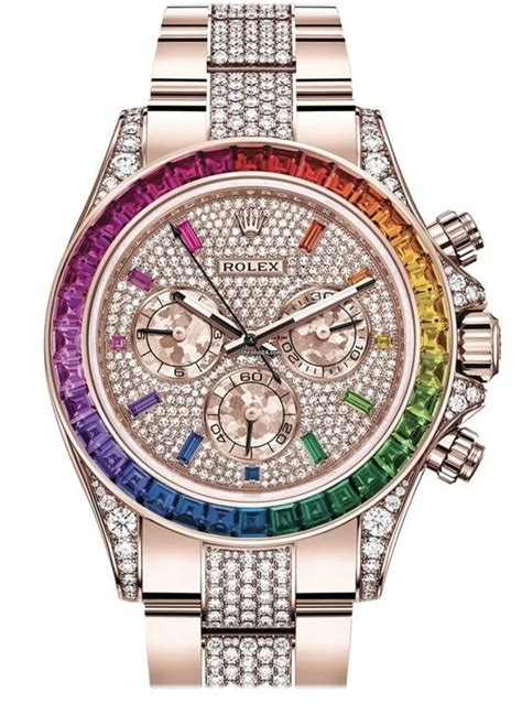 rolex daytona rainbow sito ufficiale|rolex rainbow 2021 price.